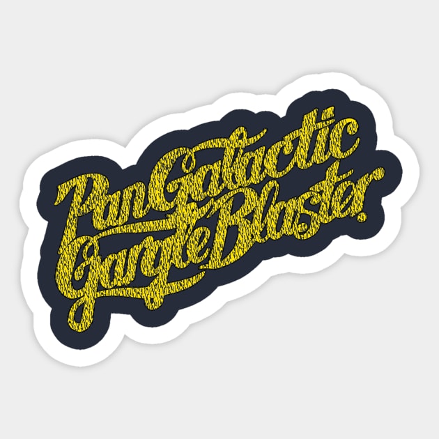 Pan Galactic Gargle Blaster Sticker by ideeddido2